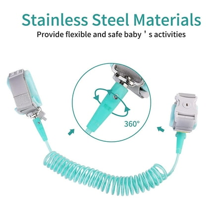 

Reflective Anti-lost Wrist Strap Toddler Safety Belt with Key Lock Suitable for Toddlers Babies and Children
