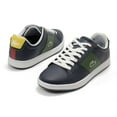 thumbnail image 7 of Lacoste Men's Carnaby Evo 0722 3 Sma Leather Fashion Sneakers, Navy \ Green,8.5 M US, 7 of 7