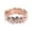 Rose Gold-c, variant on 2025 Gold Plated Rings Love Crystal Rings Ring Stackable Rings for Ring Pack Women Rings for Women Chunky Ring and Men
