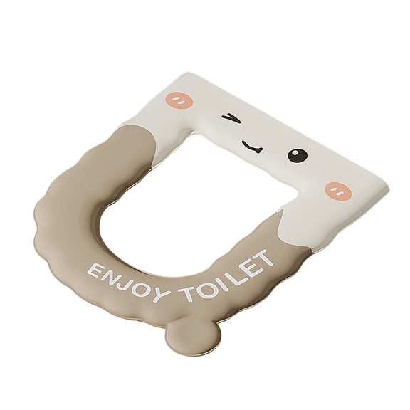 Soft Close Toilet Seat Cushion - Thick Washable & Reusable EVA Toilet Pad for Warmth, Comfort & Pain Relief - Universal Fit for All Toilets, Seniors & Kids