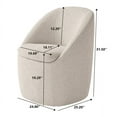 thumbnail image 2 of Better Homes & Gardens Mira Everywhere Dining Chairs, 2 of 6
