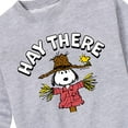 thumbnail image 3 of Peanuts - Snoopy Scarecrow - Toddler And Youth Crewneck Fleece Sweatshirt, 3 of 6