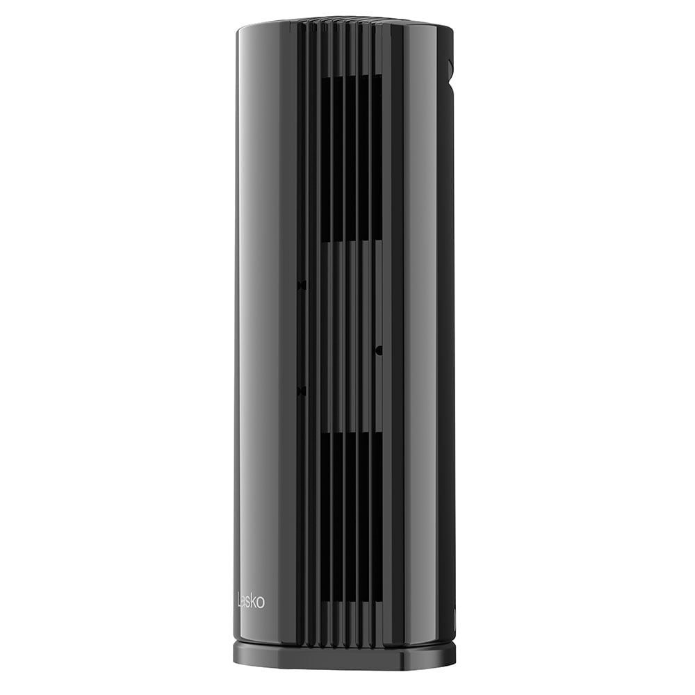 Lasko 4 Speed Tower Air Purifier with HEPA Filter and DreamMode, Black, LP450
