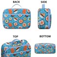 thumbnail image 3 of Lunch Box with Padded Liner Spacious Insulated Lunch Bag Durable Thermal Lunch Cooler Pack with Strap for Commuters Outdoor Enthusiasts School Sports Beach Picnic Work Camp, 3 of 6