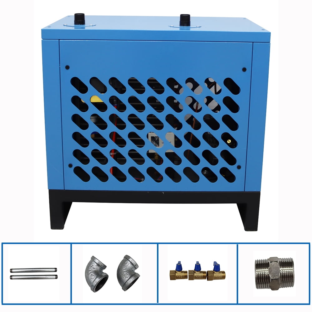 10C Environmental Friendly Refrigerating Dryer Air Compressor Refrigerated Freeze Dryer 1.0m³/min 220V