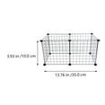 thumbnail image 2 of HORIALENCE 1 Set Dog Fence Black Plastic Pet Safety Enclosure Indoor Use, 2 of 5
