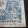 thumbnail image 3 of SAFAVIEH Madison Emmet Traditional Area Rug, Blue/Ivory, 8' x 10', 3 of 8