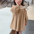 thumbnail image 2 of IROINNID Girls Summer Clothes Long-sleeved Clothing Summer Thin Knitted Dress 3T, 2 of 9