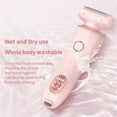 thumbnail image 3 of Epilator Painless Hair Removal Home 2 in 1 Electric Shaver Razors for Women Bikini Trimmer for Pubic Hair Wet & Dry,A, 3 of 5