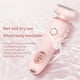 thumbnail image 3 of Epilator Painless Hair Removal Home 2 in 1 Electric Shaver Razors for Women Bikini Trimmer for Pubic Hair Wet & Dry,B, 3 of 5