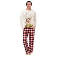 thumbnail image 2 of Elippeo Christmas Family Pajamas Holiday Christma Pajama Family Matching Pjs Set Cute Sleepwear Elk Xmas Jammies for Couples Youth, 2 of 3