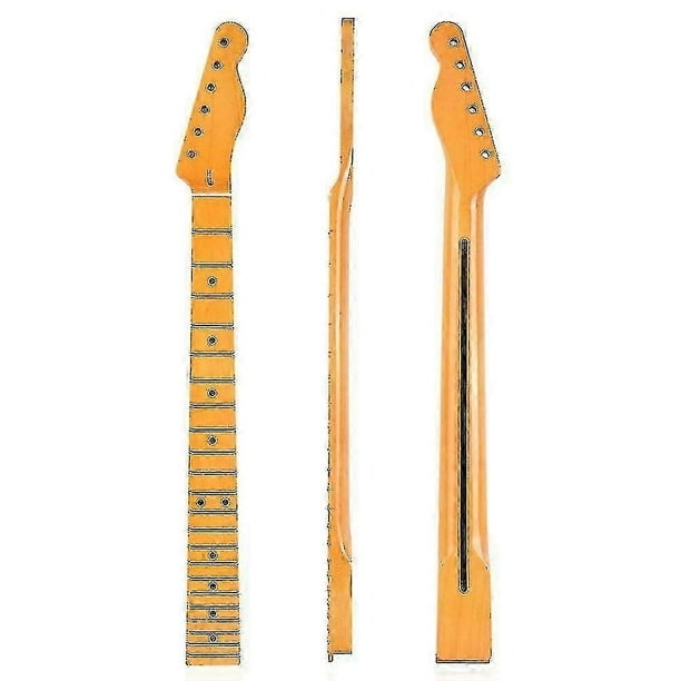 22 Fret Electric Guitar Neck Canadian Maple Fretboard Handle For TL Telecaster Back Centerline Design