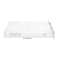 thumbnail image 5 of OFFIGAM 6-Pack White Plastic Document Storage Boxes with Clear Lids, File Organizers for Office and Home Use, 5 of 8