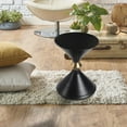 thumbnail image 3 of LR Home Maya Contemporary Metal Indoor Novelty End Table, 3 of 11