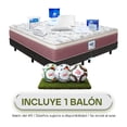 thumbnail image 1 of Colchón King Size Freeman Spring Air + Box + Almohadas + Juego de Sabanas + Protector de Colchón, 1 of 10
