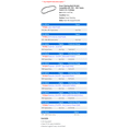 thumbnail image 2 of Power Steering Multi Rib Belt - Compatible with 1992 - 2001 Toyota Camry 2.2L 4-Cylinder 1993 1994 1995 1996 1997 1998 1999 2000, 2 of 2
