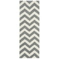 thumbnail image 6 of SAFAVIEH Chatham Jake Zigzag Stripes Wool Area Rug, Dark Grey/Ivory, 2' x 3', 6 of 11
