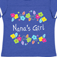thumbnail image 4 of Inktastic Nanas Girl- Bright Flowers Girls Toddler T-Shirt, 4 of 5