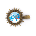 thumbnail image 1 of Vector Diagram Journey Silk Road Map Hairpin Sun Headwear Retro Metal Clips Pin, 1 of 3