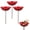 A, variant on 3Pcs Bird Bath Garden Stakes Decorative Bee Bath Small Bird Bath Bee Watering Station Pollinator Watering Station Garden Art