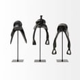 thumbnail image 2 of Black Western Horse Saddle Sculpture, 2 of 5