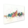 thumbnail image 2 of Trademark Fine Art 'Indianapolis Indiana Skyline II' Canvas Art by Michael Tompsett, 2 of 3