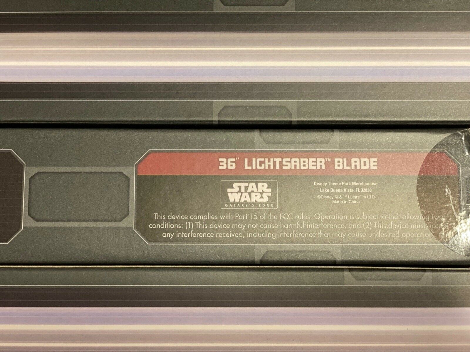 New SEALED Star Wars Galaxy's Edge 36" BLADE for LEGACY & SAVI LIGHTSABER! 