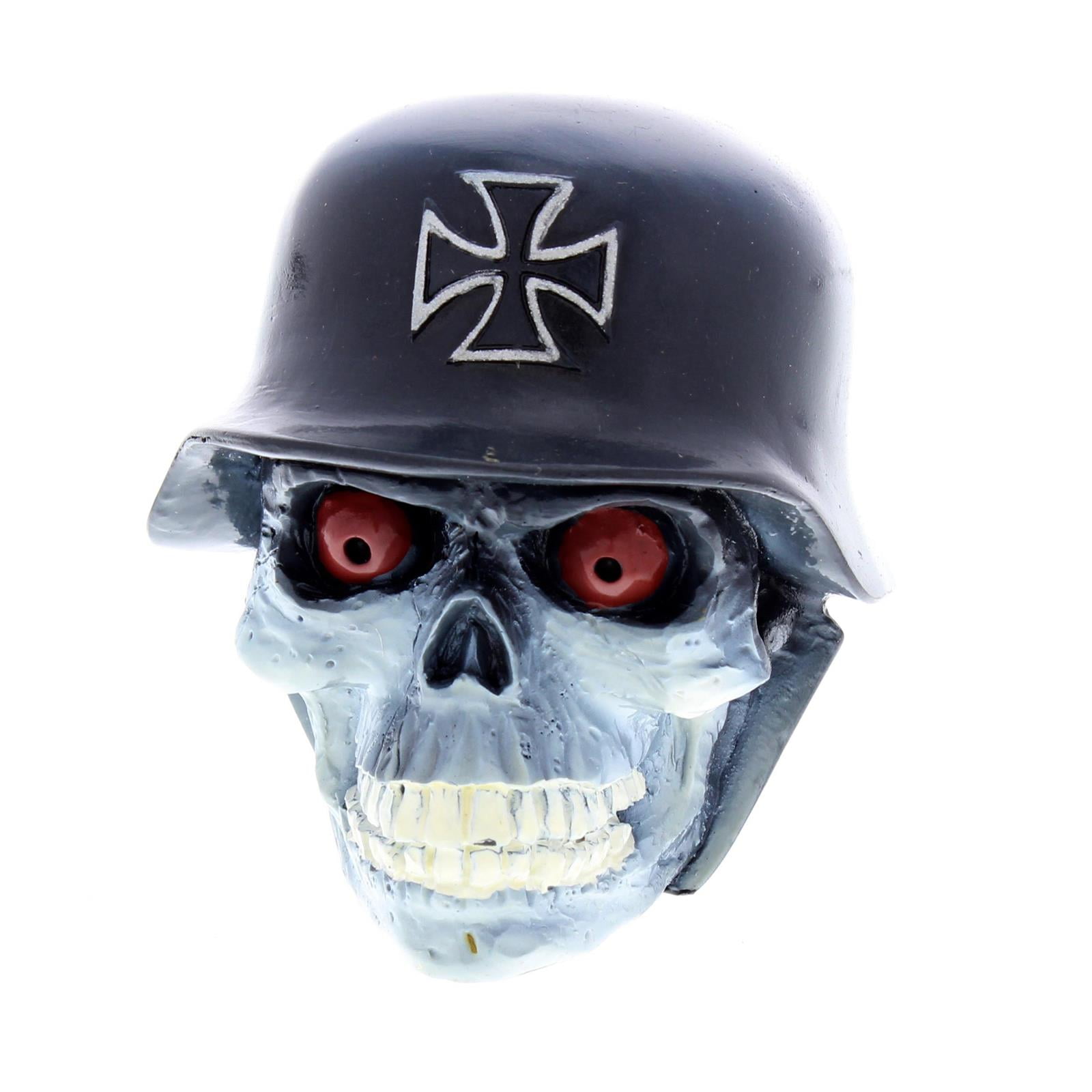 Radioactive Skull Eyes American Shifter 109285 Black Shift Knob with M16 x 1.5 Insert 
