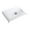 White, variant on 1 Piece Half Massage Table Cover Cosmetic Bed Face Hole Towel 50x70cm Pink