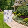 thumbnail image 5 of Spring Summer House Flag 28x40 Double Sided Lavender Flowers Seamless Pattern Garden Yard Flags Welcome Spring Rustic Farmhouse Outdoor Banner Party Home Decor, 5 of 6