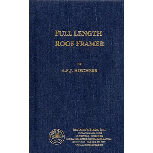Libro KMOOL: Carpintero de Techos de Largo Completo