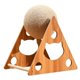 thumbnail image 1 of Pelota rascadora para gatos, marco de escalada, protección para muebles, juguete rascador para gatos con L, 1 of 9