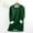 #01A-Army Green, variant on Winter Women's Casual Plush-lined Thermal Solid Color Thickened Tops Crew Neck Long Sleeve Sweatshirt