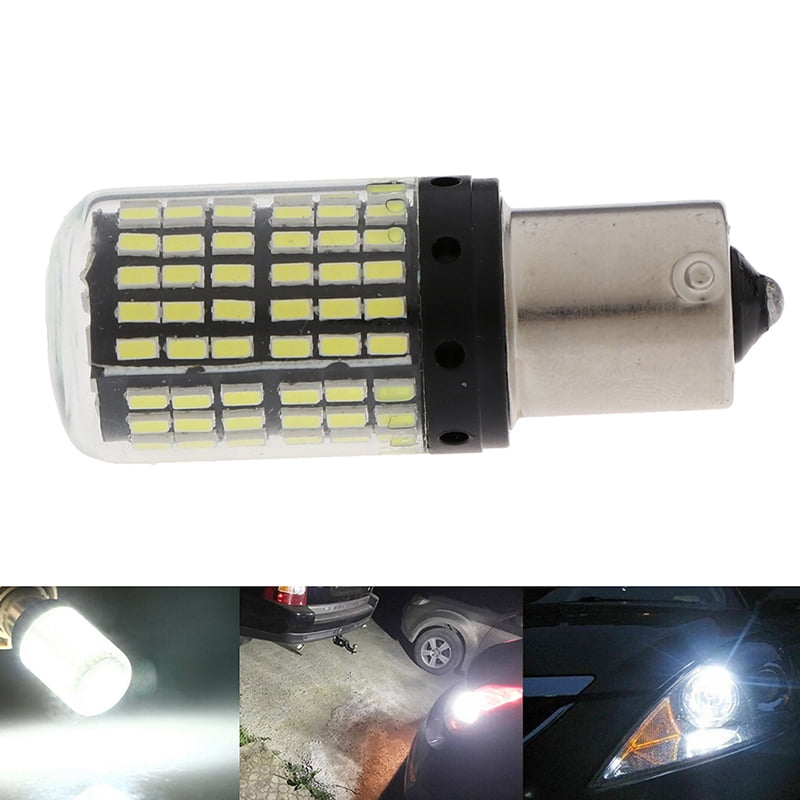 2x 144SMD White LED Turn Signal Backup Reverse Light Bulb BA15S 7506 1156 P21W 2x 144SMD White LED Turn Signal Backup Reverse Light Bulb BA15S 7506 1156 P21W