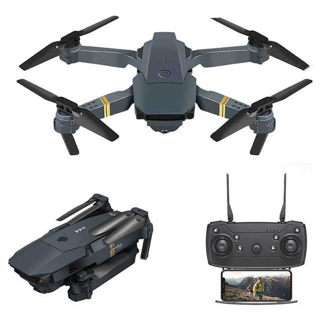 Herrnalise Ahorros en juguetes de hasta un 50% de descuento en el minidron 4K E58, cuadricóptero plegable con retención de altitud, drones WIFI FPV con retención de altura.