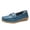 Light Blue, variant on Modisza Womens Slip on Loafers for Business Work Leather Flat Driving Walking Shoes Non Slip Outdoor Casual Loafer Side 8 Black