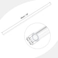 thumbnail image 2 of Acrílico Tubo Transparente Rígido Redondo Tubo 5mm ID 8mm OD 18" para Lámparas y Linternas, Agua Refrigeración Sistema, 2 of 6