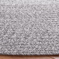 thumbnail image 3 of SAFAVIEH Braided Evangeline Bordered Machine Washable Reversible Area Rug, Grey, 8' x 8' Round, 3 of 5