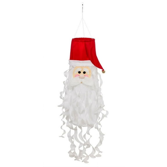 Evergreen Santa 3D Windsock