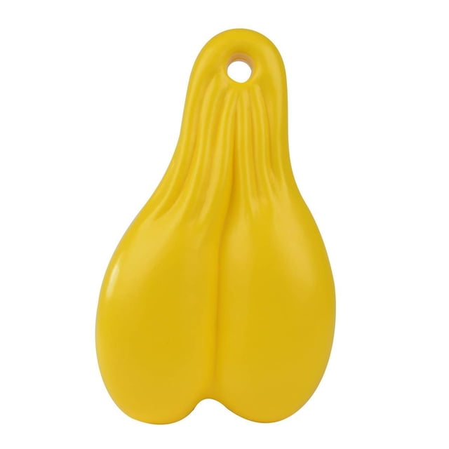 Gg Grand General 57336 9-1/2 Pulgadas De Plástico Amarillo Xtra Big Ballz