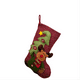 thumbnail image 3 of Calcetín Calcetín navideño de punto de 45 cm (18") con diseño festivo de reno y copo de nieve para decorar la repisa de la chimenea (1 unidad) Rkxzt, 3 of 8