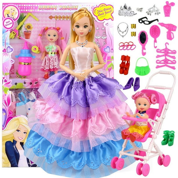 Vestido de princesa barbie hotsell