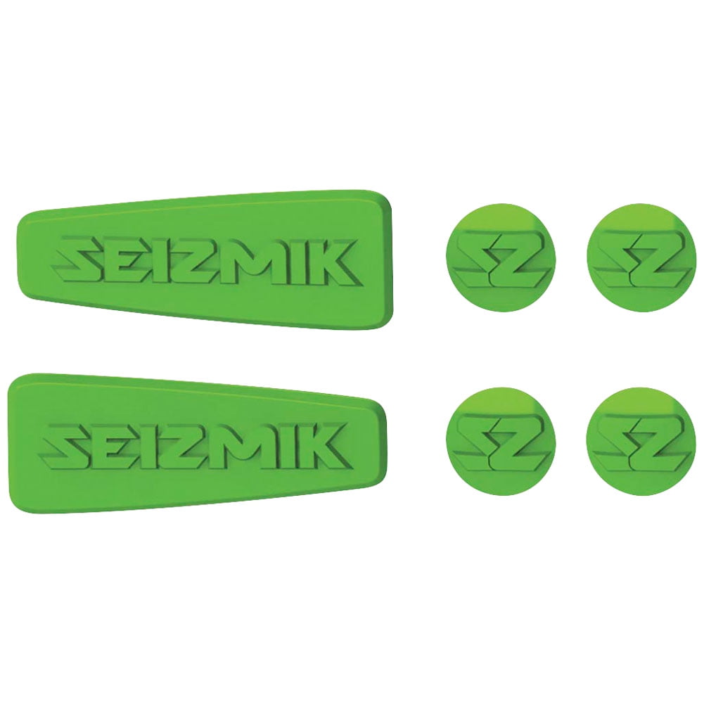 Seizmik Pursuit UTV Side View Mirrors Color Accent Kit Green