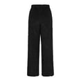 thumbnail image 5 of Simua Women's Cozy Textured Wide Leg Pants - Elastic Drawstring Waist with Pockets, Warm Loose Fit for Fall Outdoor Casual & Daily Lounging (S-XXL), 5 of 6