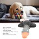 thumbnail image 3 of Juguete De Látex Para Perros, Juguete Suave Para Masticar Para Cachorros, Juego En Interiores, Juguete único Para La Dentición Con Forma De Ganso Para Perros Pequeños Y, 3 of 7