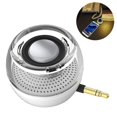 thumbnail image 1 of Altavoz portátil, mini altavoz inalámbrico Crystal 3w para teléfono inteligente/blanco/ kaili Sencillez, 1 of 5