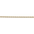 thumbnail image 3 of 14k Yellow Gold 22 Inch 1.85mm Quadruple Rope Chain Necklace Pendant Charm, 3 of 9