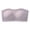 Purple, variant on Women's Strapless Bandeau Bra Seamless Wireless Tube Top with Removable Pads Everyday Comfort for Summer Dresses Off-Shoulder Tops