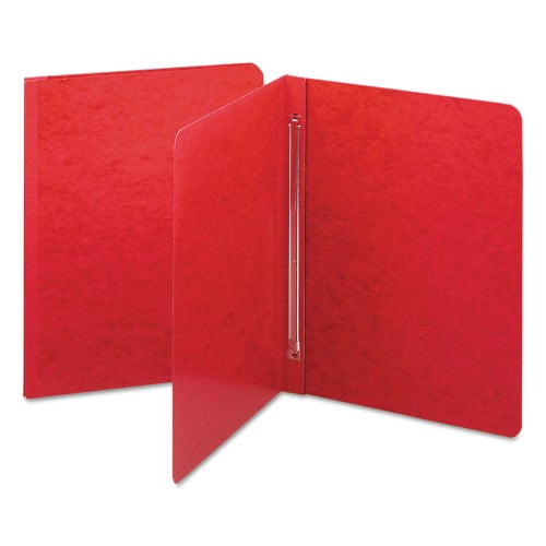 New Smead Side Opening Press Guard Report Cover, Prong Fastener, Letter, Bright Red,Each