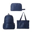 thumbnail image 2 of Qarigey portátil plegable de Color sólido para hombre y mujer, bolsa impermeable con cremallera, para acampar, senderismo, teléfono, Envolturas para manijas de equipaje cian, 2 of 6